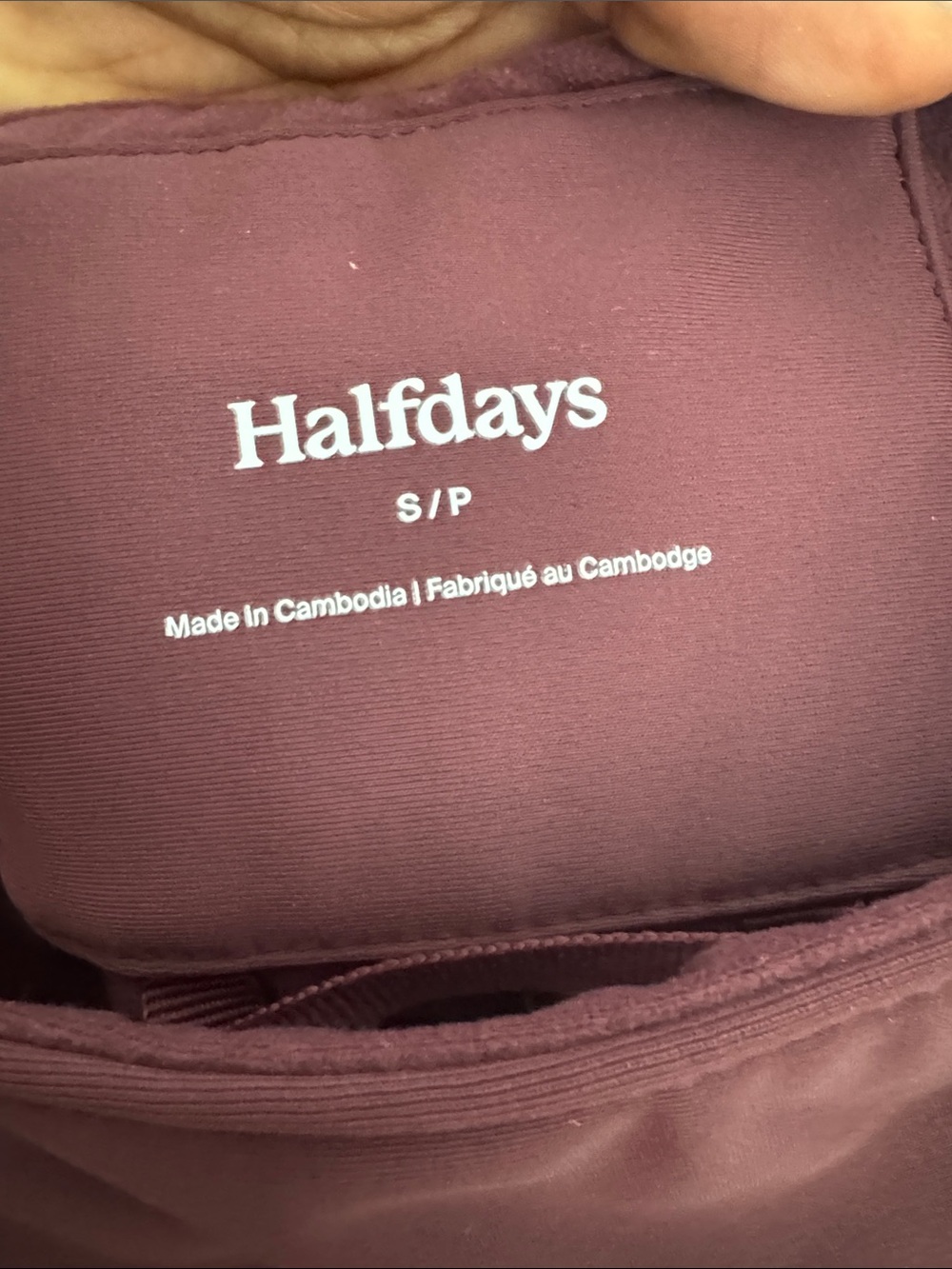 NWT HALFDAYS EMMA soft shell Burgundy Ski Pants S - glazed cherry color - Picture 10 of 12